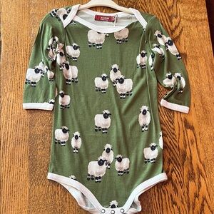 Milk barn sheep onesie